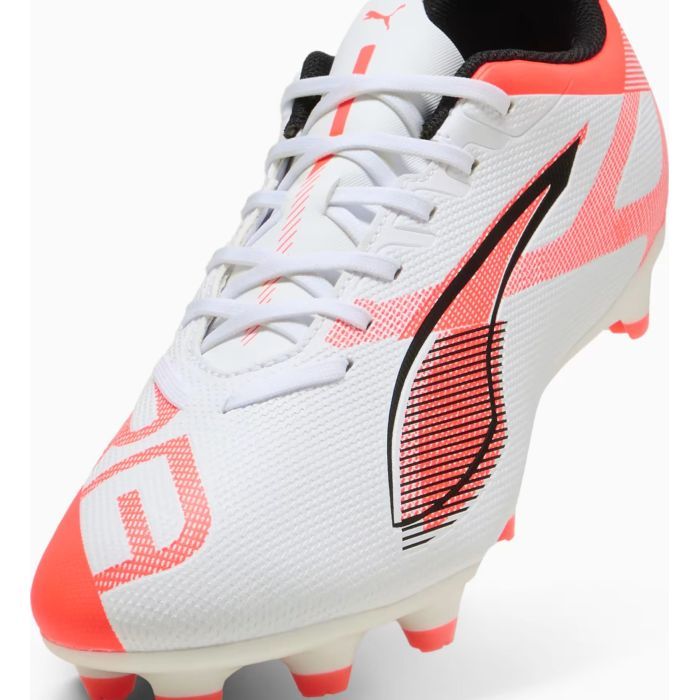 Бутсы Puma Ultra 5 Play Fg/Ag 108169-01 білий, помаранчевий 42 (4067983040276) изображение 4
