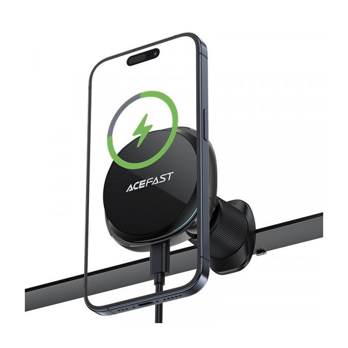 Универсальный автодержатель Acefast D31 Magnetic wireless charging (6974316283218) изображение 6