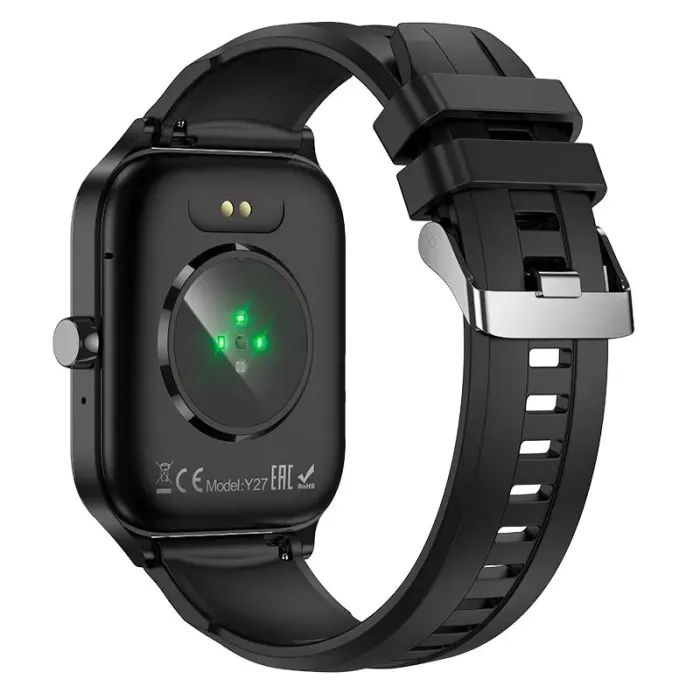 Смарт-часы HOCO Y27 Smart sports watch (call version) Black (6942007645430) изображение 3
