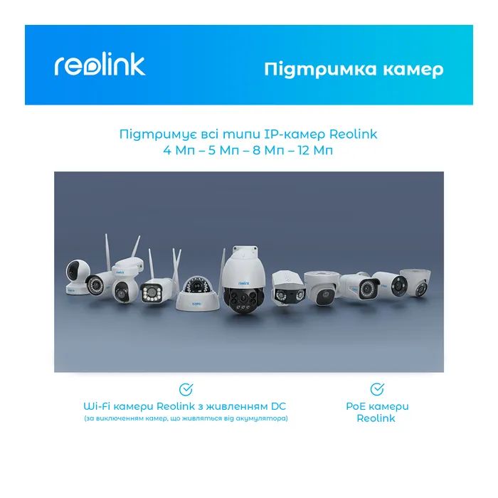 Реєстратор для відеоспостереження Reolink RLN36 зображення 5