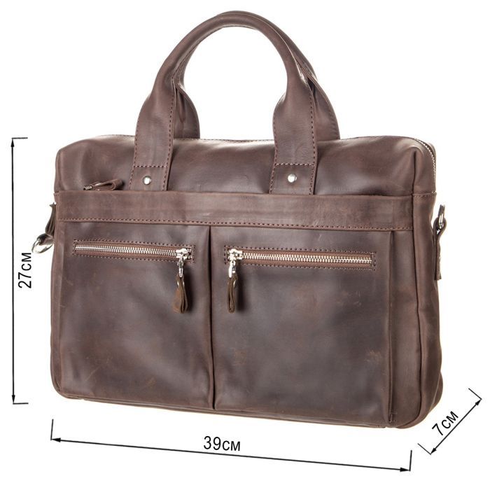 Сумка Shvigel Коричневая (11020) изображение 3