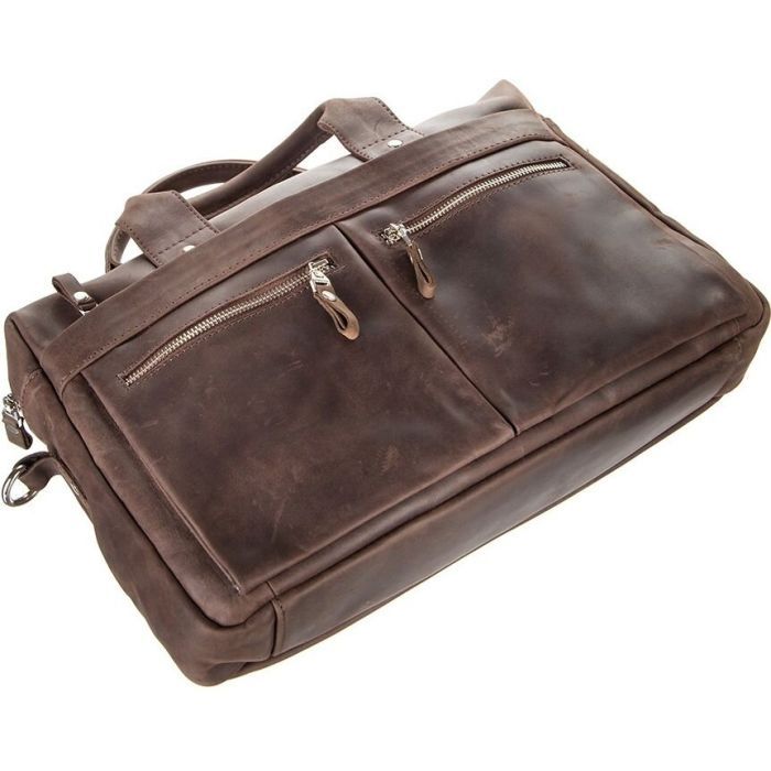 Сумка Shvigel Коричневая (11020) изображение 6