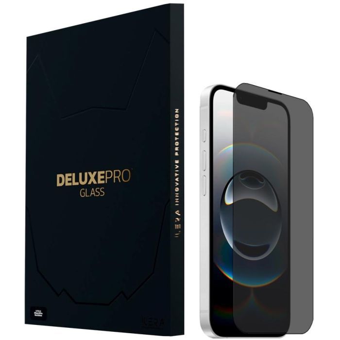 Скло захисне iLera DeLuxe Incognito iPhone 16E/14/13/13 Pro (ILDELINC16E)