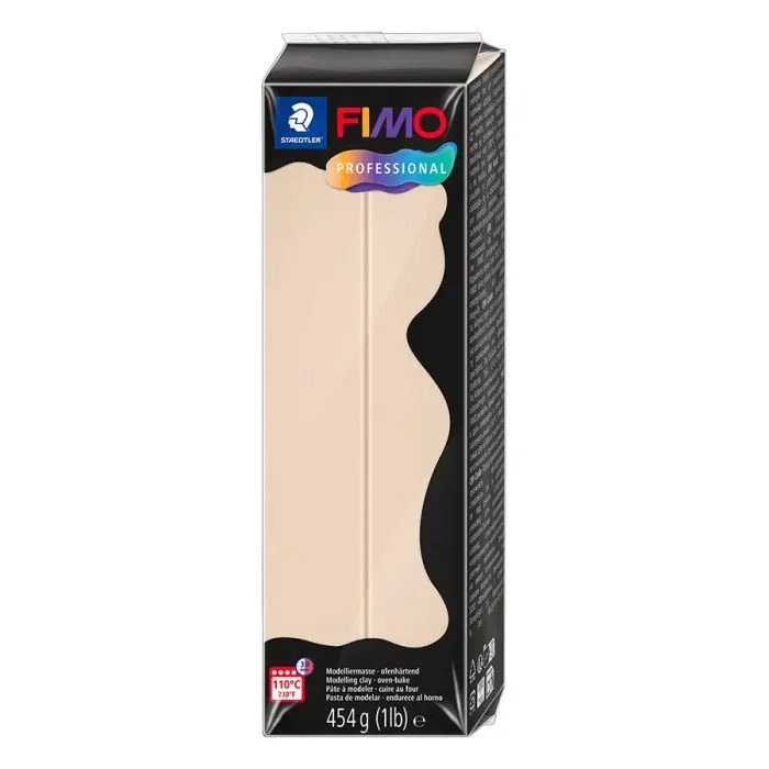 Пластика Fimo professional, Бежева, 454г (4007817096802)