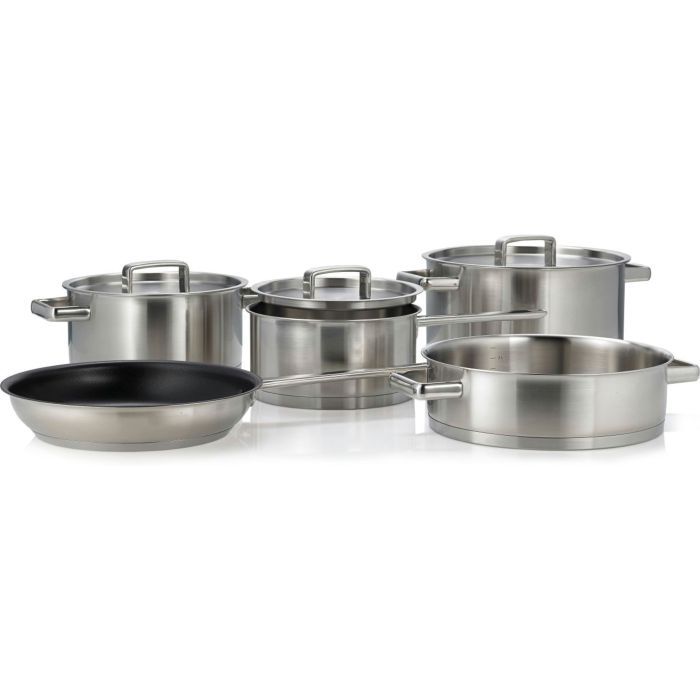 Набор посуды Gorenje Chef's Collection 8 предметів, нержавіюча сталь (CWSA08HC)