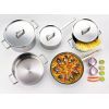 Набор посуды Gorenje Chef's Collection 8 предметів, нержавіюча сталь (CWSA08HC) изображение 7