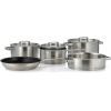 Набор посуды Gorenje Chef's Collection 8 предметів, нержавіюча сталь (CWSA08HC)