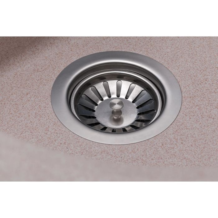 Мойка кухонная GRANADO RONDA ivory з сифоном (470*490mm.) (gr2204) изображение 3