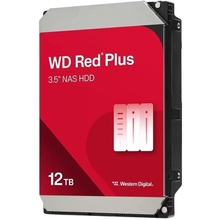 Жесткий диск 3.5" 12TB Red Plus WD (WD120EFGX)