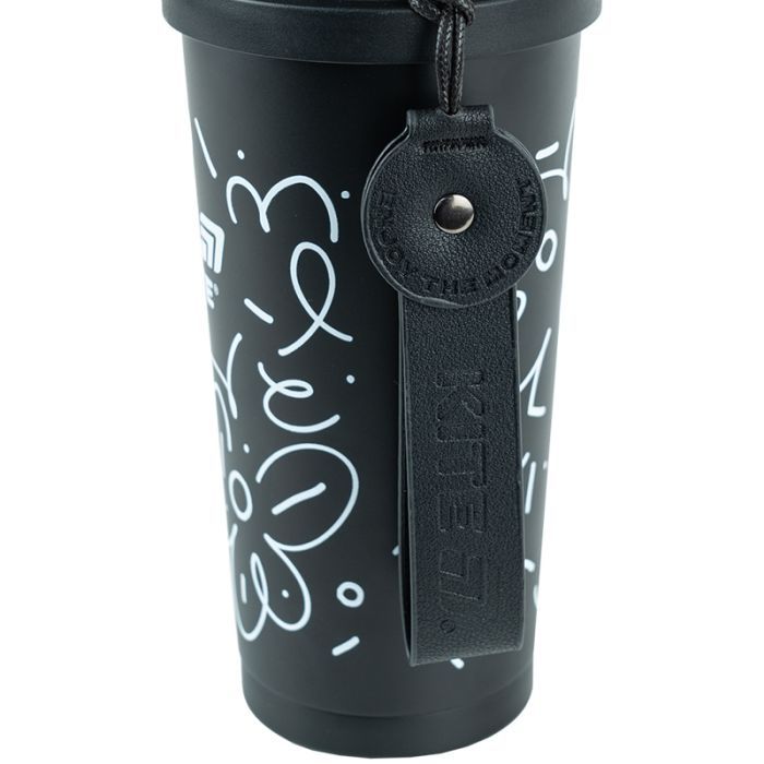 Термокружка Kite 550 мл, чорна (K25-1226-1) изображение 4