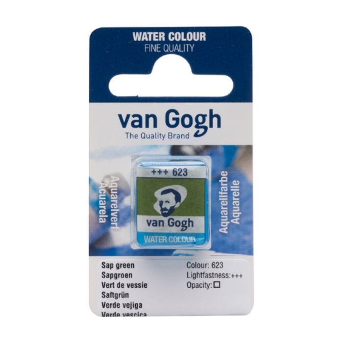 Акварельні фарби Royal Talens Van Gogh (623), Соковитий зелений, кювета (8712079419448)