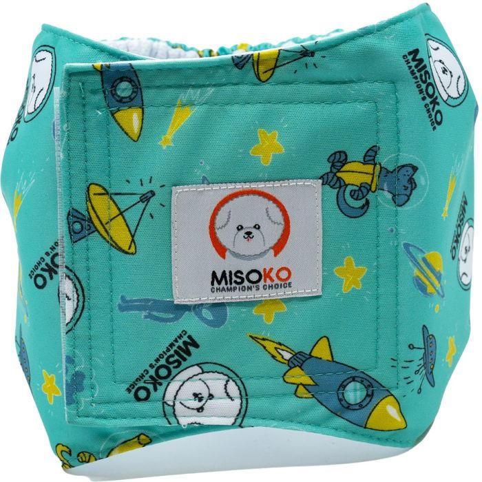 Подгузники для животных MISOKO&CO многоразовые для кобелей, XXL 3 шт. Праздник (HAINMSK63985RIN) изображение 3
