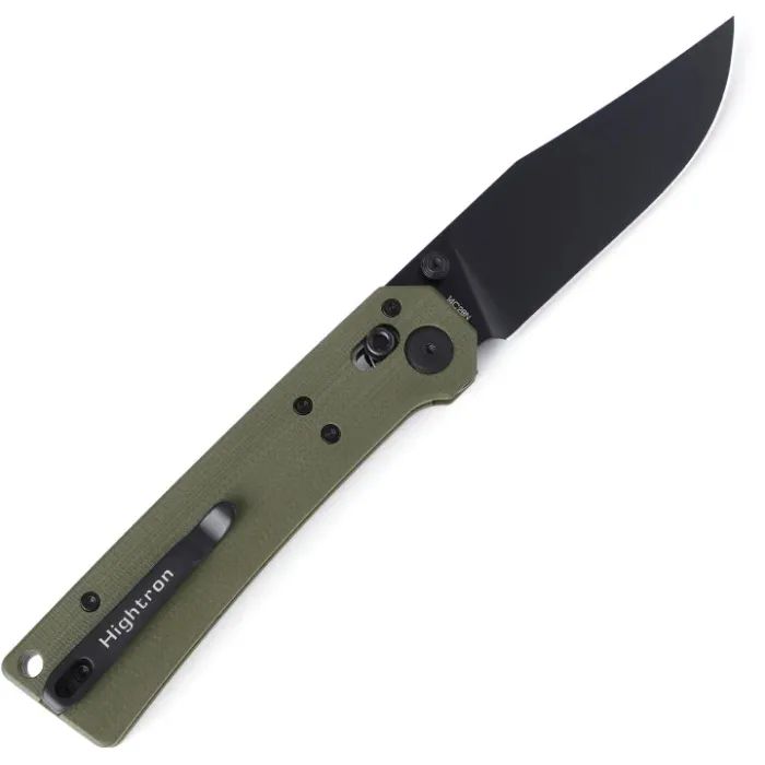 Нож Hightron Pathwright, 14C28N, G10, зелений, чорний клинок (HK03GRN) изображение 3 Нож Hightron Pathwright, 14C28N, G10, зелений, чорний клинок (HK03GRN) изображение 3