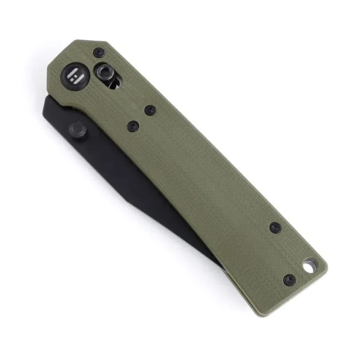 Нож Hightron Pathwright, 14C28N, G10, зелений, чорний клинок (HK03GRN) изображение 5 Нож Hightron Pathwright, 14C28N, G10, зелений, чорний клинок (HK03GRN) изображение 5