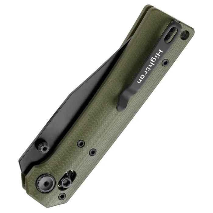 Нож Hightron Pathwright, 14C28N, G10, зелений, чорний клинок (HK03GRN) изображение 6 Нож Hightron Pathwright, 14C28N, G10, зелений, чорний клинок (HK03GRN) изображение 6