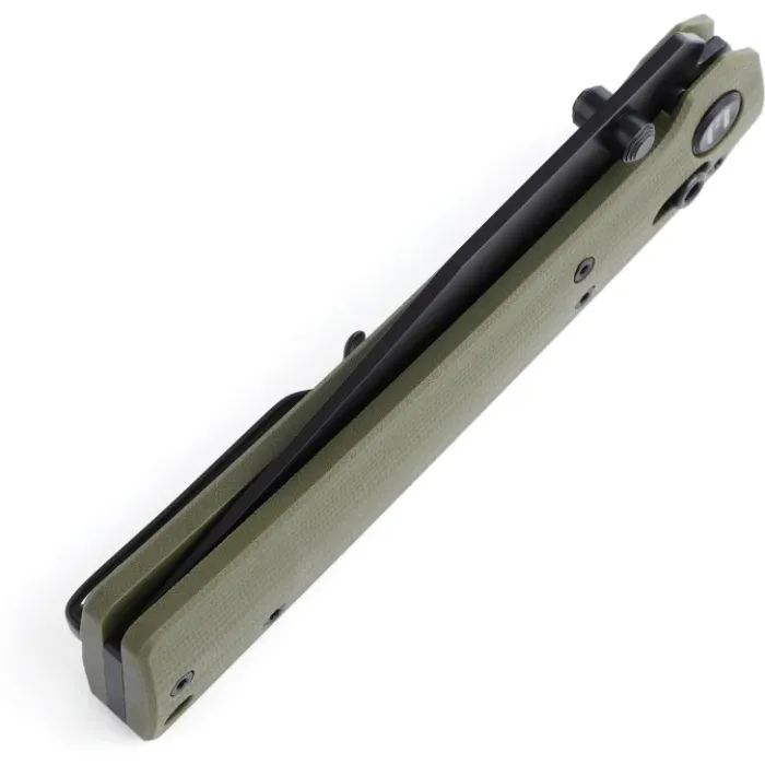 Нож Hightron Pathwright, 14C28N, G10, зелений, чорний клинок (HK03GRN) изображение 7 Нож Hightron Pathwright, 14C28N, G10, зелений, чорний клинок (HK03GRN) изображение 7