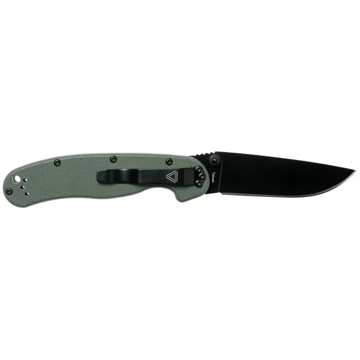 Нож Ontario Knife RAT II D2 OD Green, Black Blade (ON8830OD) изображение 2