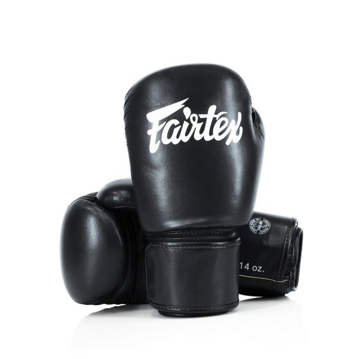 Боксерские перчатки Fairtex BGV27 Black 16 унцій (бинти в комплекті) (BGV27_16oz_Black) изображение 2