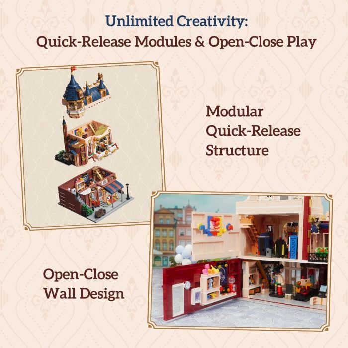 Конструктор Pantasy Магазин іграшок (85031) зображення 4