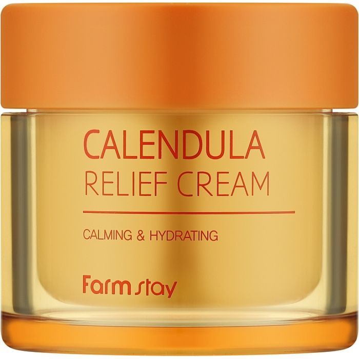 Крем для лица FarmStay Calendula Relief Cream 80 мл (8809783325933) изображение 2