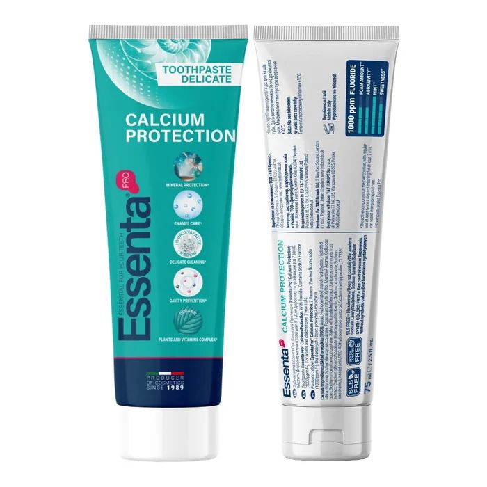Зубная паста Essenta Pro Calcium Protection 75 мл (8031447500053) изображение 2