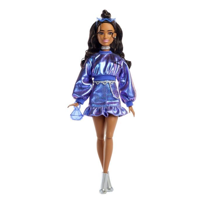Кукла Barbie Deluxe style Сияющий индиго (JFP42)