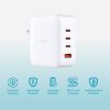 Зарядное устройство D-Link 3xUSB-C + 1xUSB-A 100W GaN white (DCP-101) изображение 3
