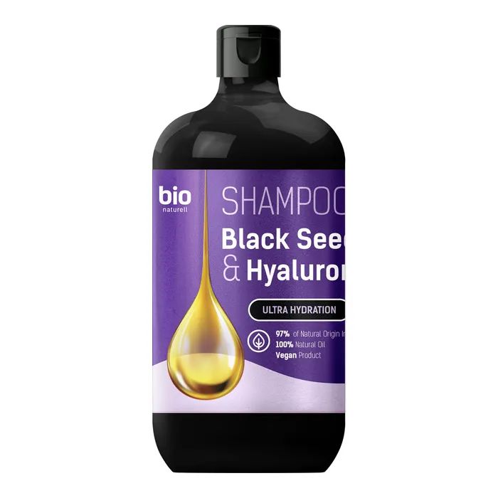 Шампунь Bio Naturell Black Seed Oil & Hyaluronic Acid 946 мл (4820168434075)