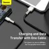 Дата кабель USB-C to USB-C 2.0m 66W metal Baseus (CAKF000201) зображення 7