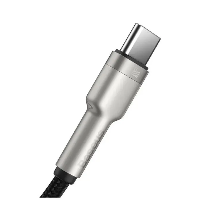 Дата кабель USB 2.0 AM to USB-C 2.0m 6A 66W Black Baseus (CAKF000201) изображение 9