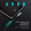Дата кабель USB 2.0 AM to USB-C 0.5m 3A US284 90° corner black Ugreen (50940) зображення 3