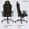 Крісло ігрове GamePro GC775B Fabric Black (GC775B) зображення 12