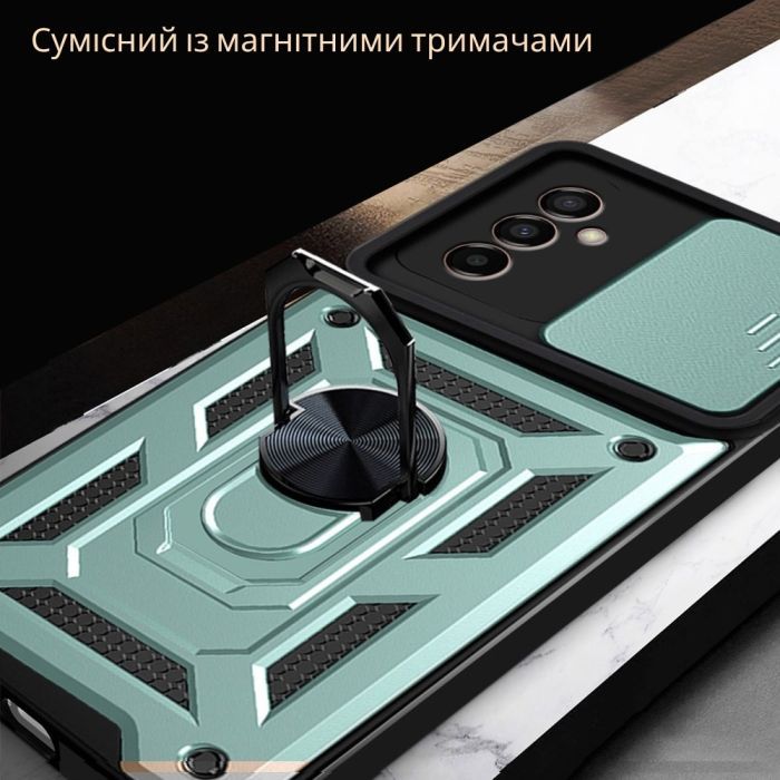 Чехол для мобильного телефона BeCover Military Samsung Galaxy S25 FE SM-S731 Dark Green (714387) изображение 4