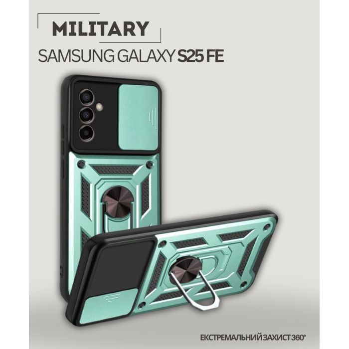 Чехол для мобильного телефона BeCover Military Samsung Galaxy S25 FE SM-S731 Dark Green (714387) изображение 6