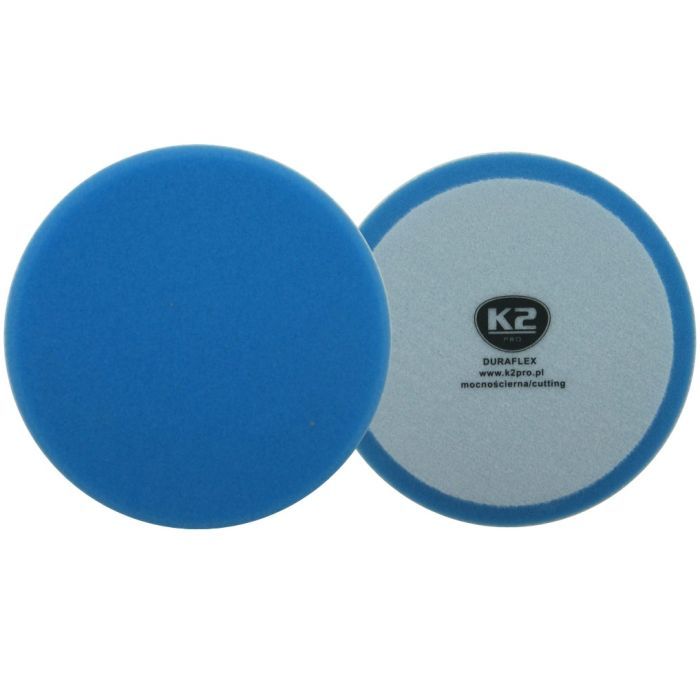 Губка для миття K2 з липучкою для полірування, блакитка (жорстка) (L611) зображення 2