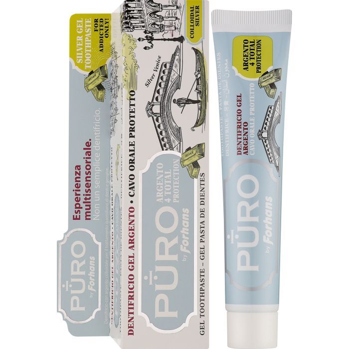 Зубная паста Puro by Forhans Полная защита 75 мл (8002185071822) > цены в Киеве и Украине Зубная паста Puro by Forhans Полная защита 75 мл (8002185071822)