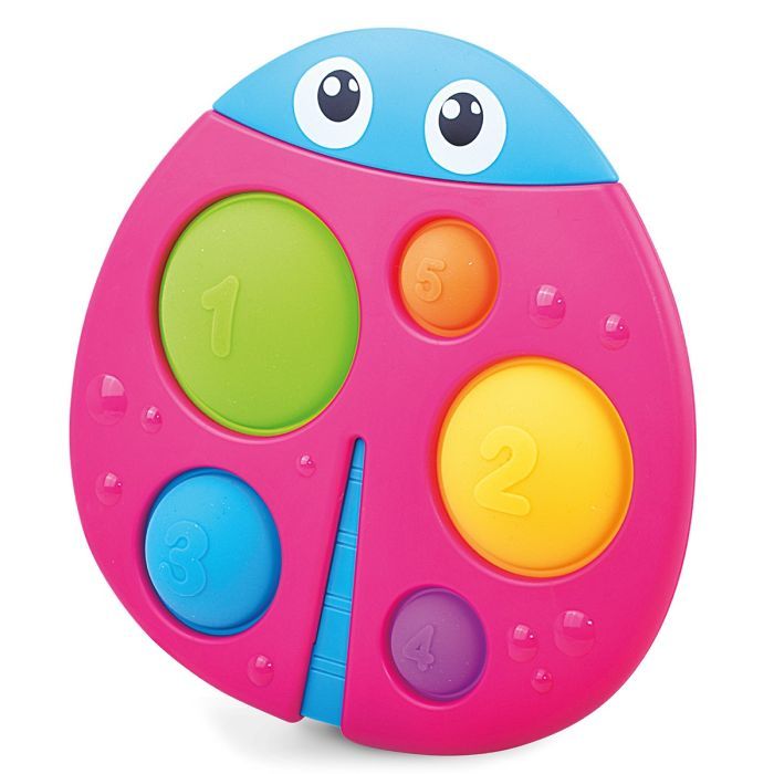 Развивающая игрушка Kiddi Smart сенсорная – Божья коровка Пум-Пум (4520-KS)