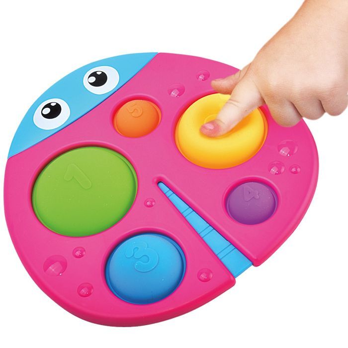 Развивающая игрушка Kiddi Smart сенсорная – Божья коровка Пум-Пум (4520-KS) изображение 6 Развивающая игрушка Kiddi Smart сенсорная – Божья коровка Пум-Пум (4520-KS) изображение 6