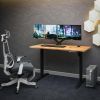 Компьютерный стол Mealux PowerDesk Energy Mahogany з електрорегулюванням висоти (EVO-201 Energy Mahogany/B) изображение 5