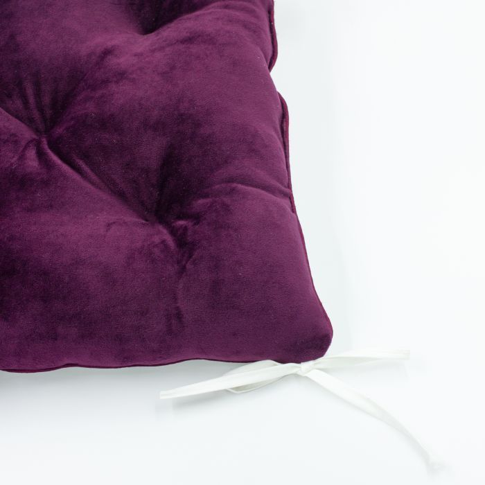 Подушка на стілець MirSon 28-0002 Excalibur Velvet 50х50 см (2200006275732) зображення 3