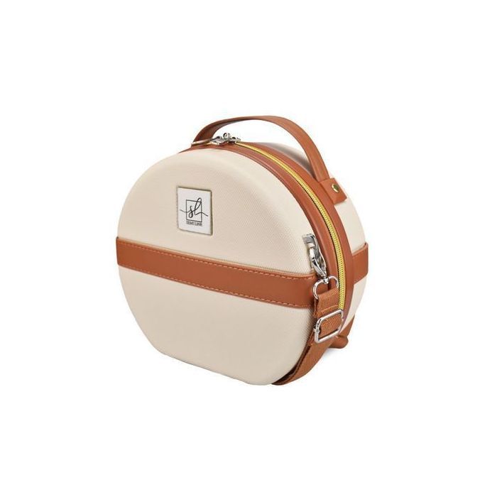 Косметичка Semi Line Бьюті-кейс 5L Champagne/Black (DAS302681) > ціни в Києві та Україні Косметичка Semi Line Бьюті-кейс 5L Champagne/Black (DAS302681)