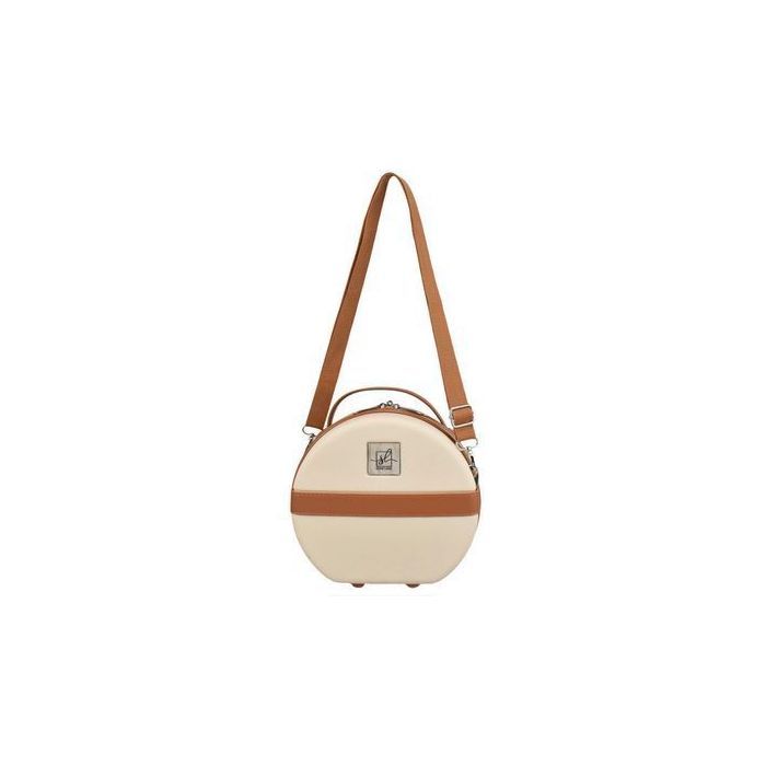 Косметичка Semi Line Бьюті-кейс 5L Champagne/Black (DAS302681) зображення 3 Косметичка Semi Line Бьюті-кейс 5L Champagne/Black (DAS302681) зображення 3