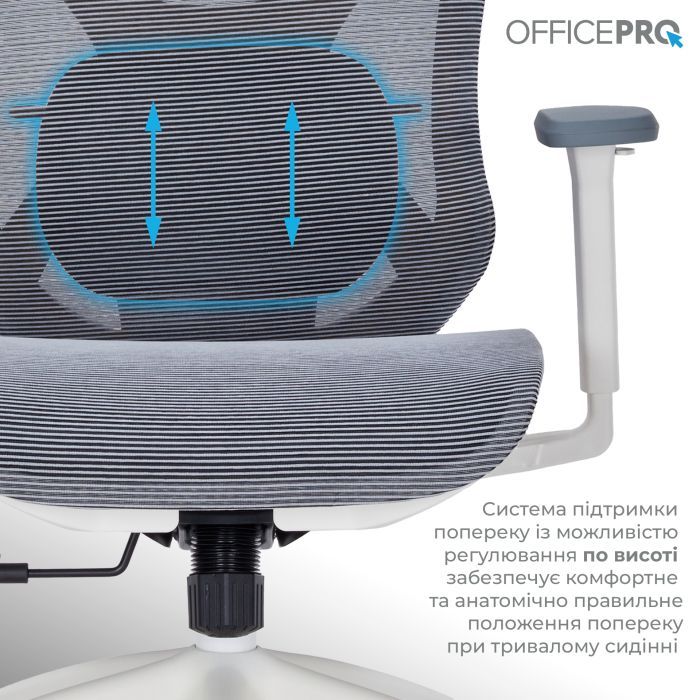 Офисное кресло OfficePro Atlas OC630-W-DG-DG (OC630-W-DG-DG) изображение 10