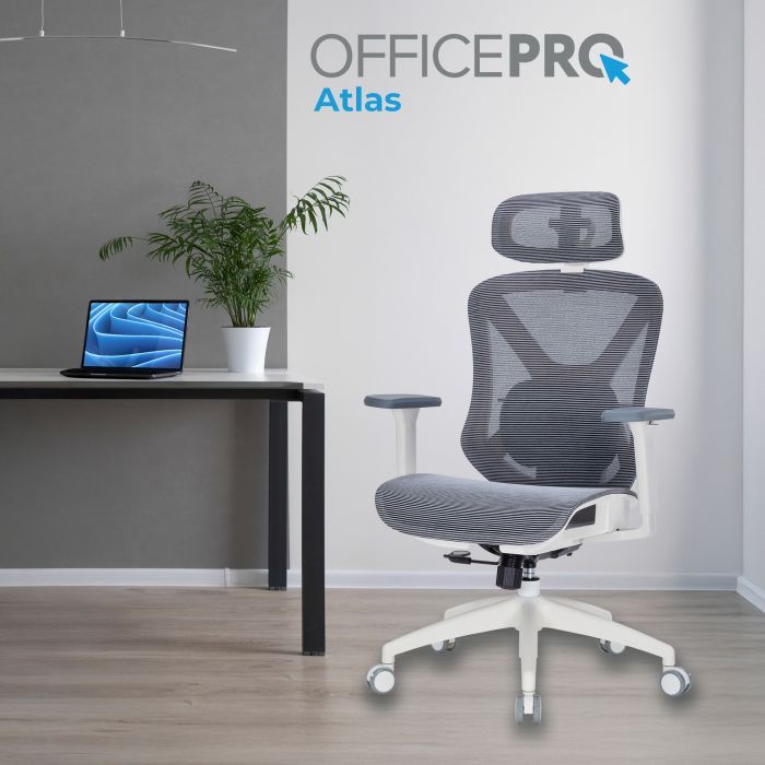 Офисное кресло OfficePro Atlas OC630-W-DG-DG (OC630-W-DG-DG) изображение 7