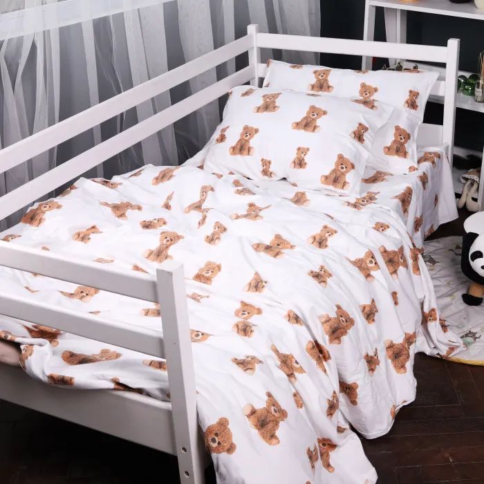 Постельное белье MirSon 017 Teddy Фланель 175х210 двуспальный (2200009655579)