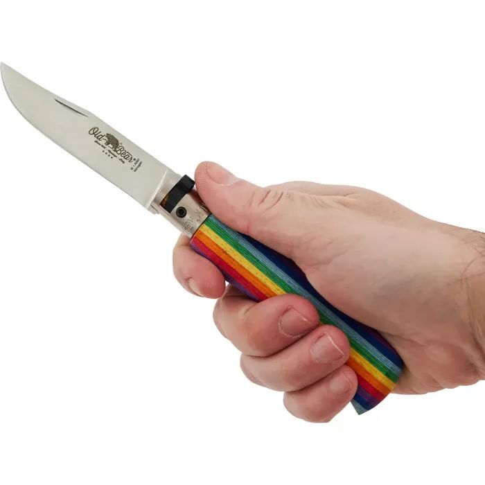 Нож Old Bear Rainbow M (9307/19_MAK) изображение 5 Нож Old Bear Rainbow M (9307/19_MAK) изображение 5