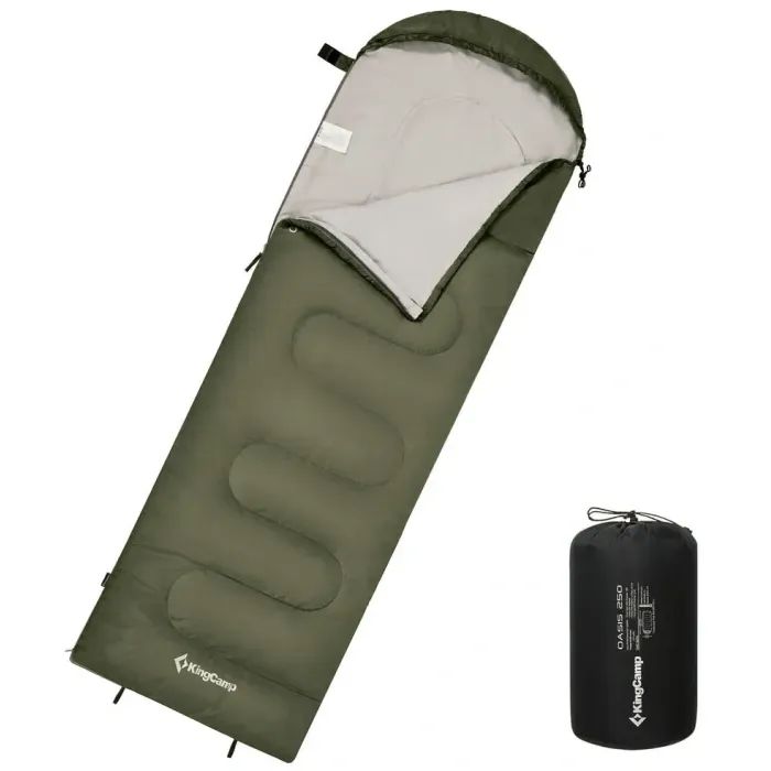 Спальний мішок KingCamp Oasis 250 Blue (KS3121_BLUE_L_01) зображення 4
