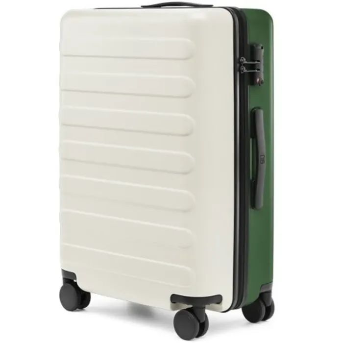 Чемодан Xiaomi Ninetygo Rhine Luggage 28" White+Green (6941413222150)
