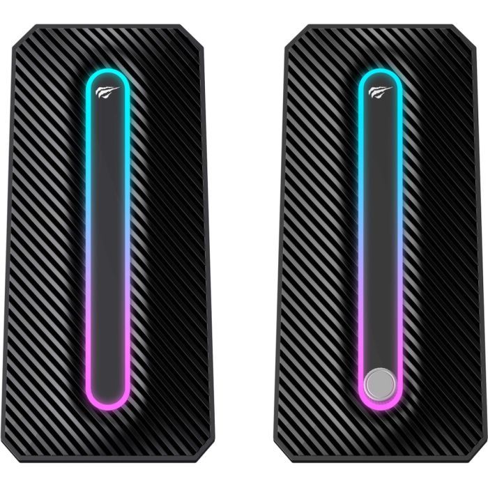Акустична система Havit HV-SK216 USB RGB Black (6939119052249) зображення 2