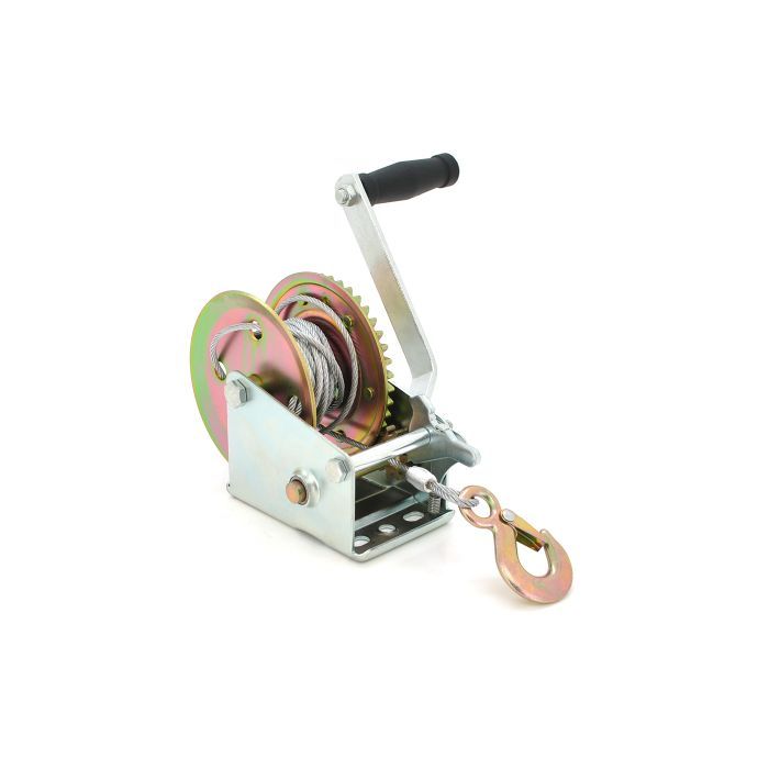 Лебідка Voltronic WO1000LB ручна барабанна, до 290кг, довжина троса 7м (WO1000LB)